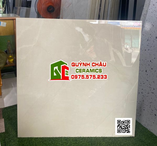 Gạch lát nền ấn độ 80x80 Neptune Beige đá bóng cao cấp giá rẻ 5066