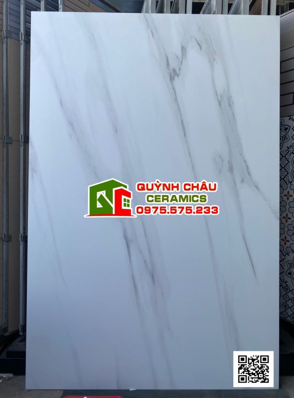 Gạch bề mặt mờ 120x180 màu trắng vân khói Satuario Marble nhập khẩu ấn độ Gạch bề mặt mờ 120x180 màu trắng vân khói Satuario Marble nhập khẩu ấn độ