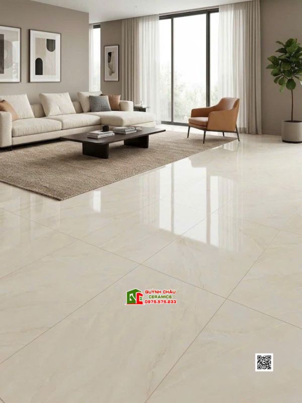 Gạch 80x160 bóng kiếng kem vân đá Onyx đẹp sang trọng