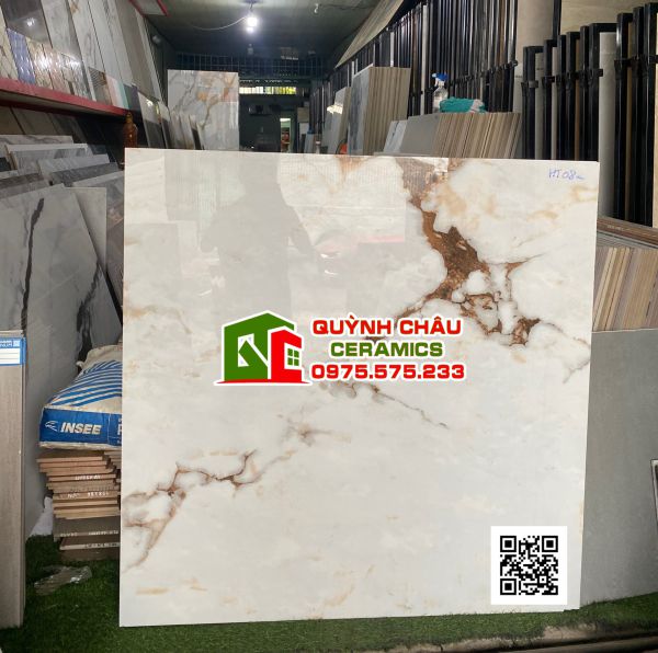 Gạch lát nền 100x100 ấn độ đá marble vân vàng đẹp Gạch lát nền 100x100 ấn độ đá marble vân vàng đẹp