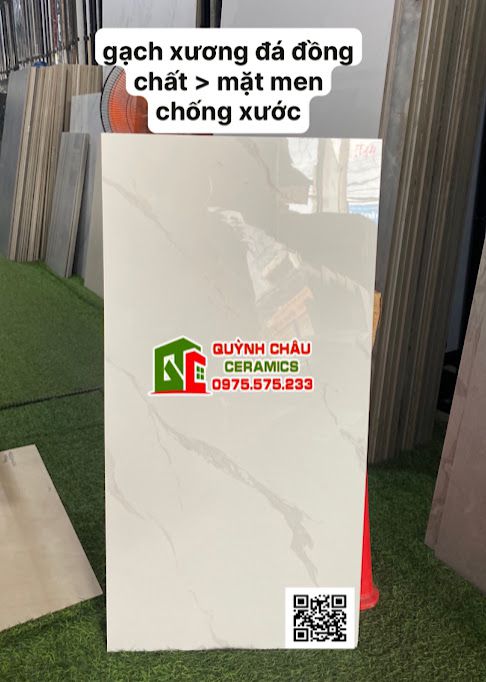 Gạch 40x80 trắng vân chống xước đá đồng chất trung quốc Gạch 40x80 trắng vân chống xước đá đồng chất trung quốc