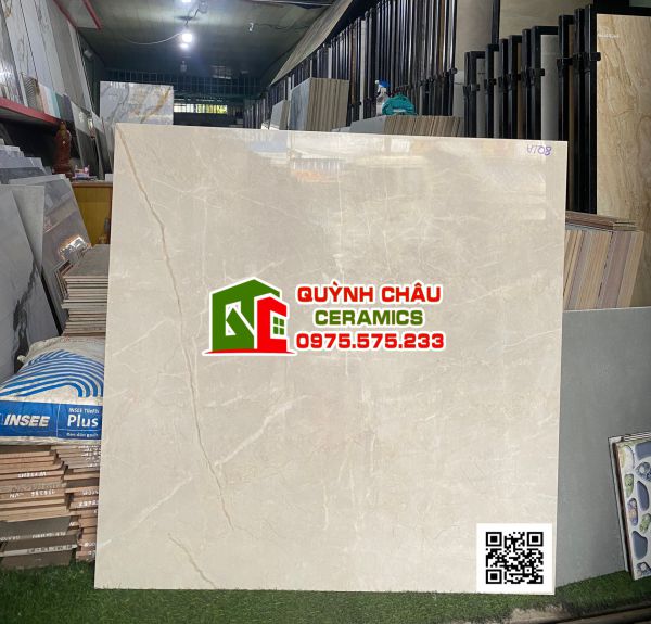 Gạch lát nền ấn độ 100x100 tregon crema giá tốt tphcm Gạch lát nền ấn độ 100x100 tregon crema giá tốt tphcm