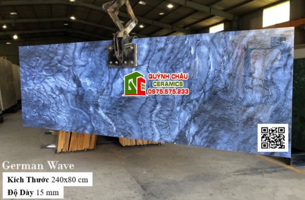 Đá ốp lát khổ lớn ấn độ 80x240 vân đá màu xanh biển Đá ốp lát khổ lớn ấn độ 80x240 vân đá màu xanh biển