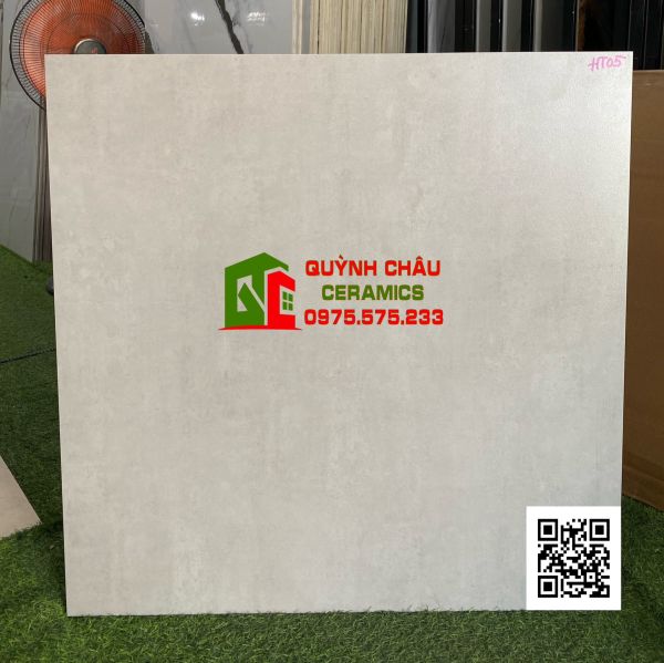 Gạch lát nền mờ xám xi măng 80x80 đá mờ thạch bàn 4911