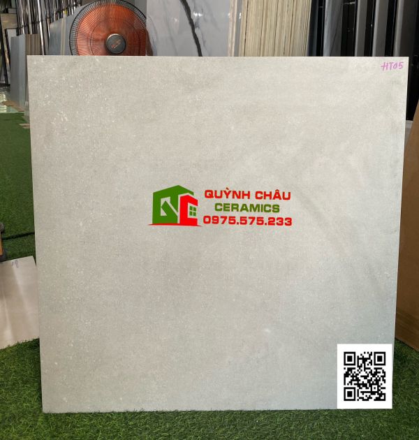 Gạch lát nền thạch bàn 80x80 màu xám đá mờ độ bền cao 4912