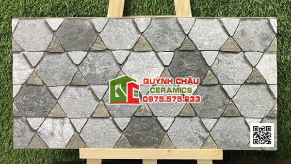 Gạch 30x60 trang trí giả đá khuôn nổi ấn độ