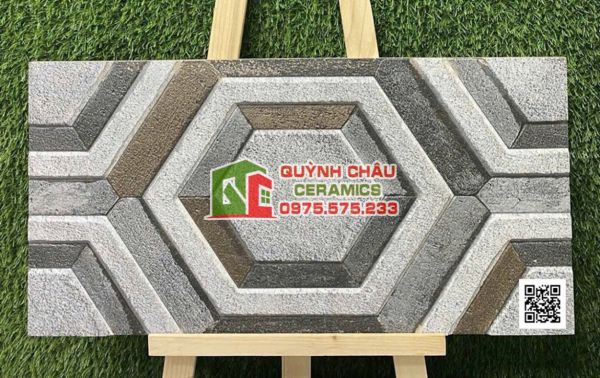  Gạch 30x60 trang trí khuôn nổi ấn độ