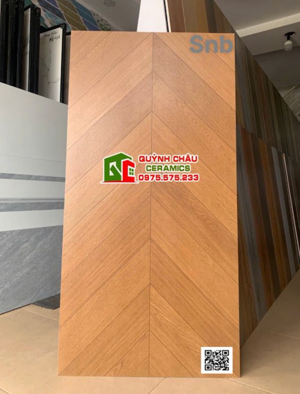 Gạch 60x120 giả gỗ xương cá vân tự nhiên Gạch 60x120 giả gỗ xương cá vân tự nhiên