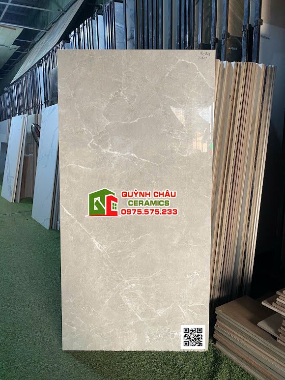 Gạch 60x120 nhập khẩu bóng kính xám nhạt cao cấp Gạch 60x120 nhập khẩu bóng kính xám nhạt cao cấp