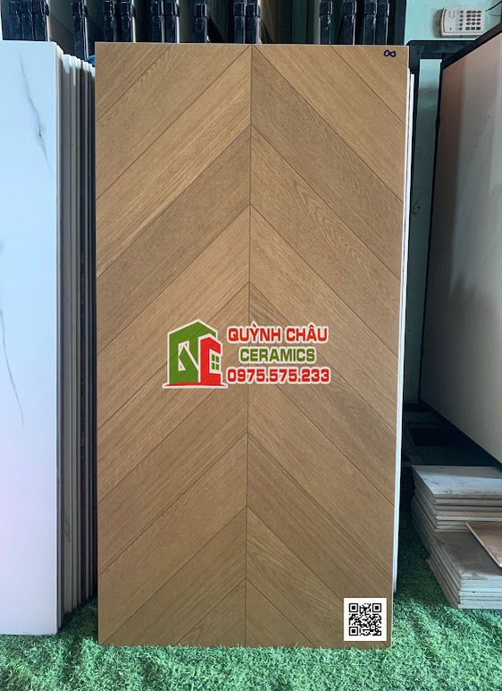 Gạch 60x120 vân gỗ xương cá hiệu ứng màu tối Gạch 60x120 vân gỗ xương cá hiệu ứng màu tối