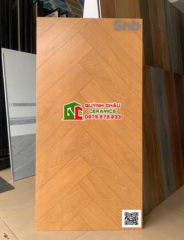 Gạch 60x120 vân gỗ xương cá vàng đậm Gạch 60x120 vân gỗ xương cá vàng đậm