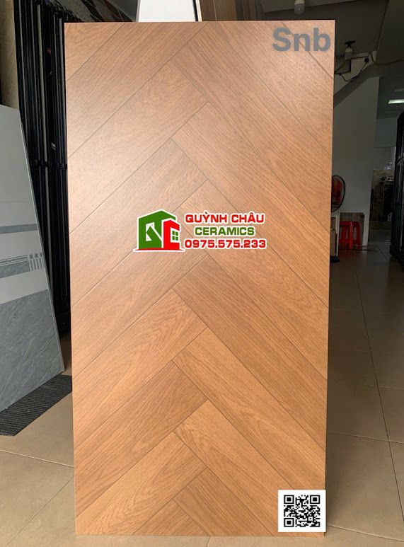 Gạch 60x120 vân xương cá giả gỗ màu nâu vàng Gạch 60x120 vân xương cá giả gỗ màu nâu vàng
