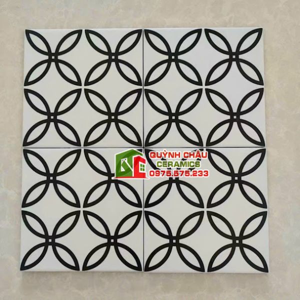 Gạch bông 20x20 hoa văn được ứng dụng ốp lát nhiều nhất