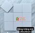 Gạch bông 20x20cm trắng đá mờ