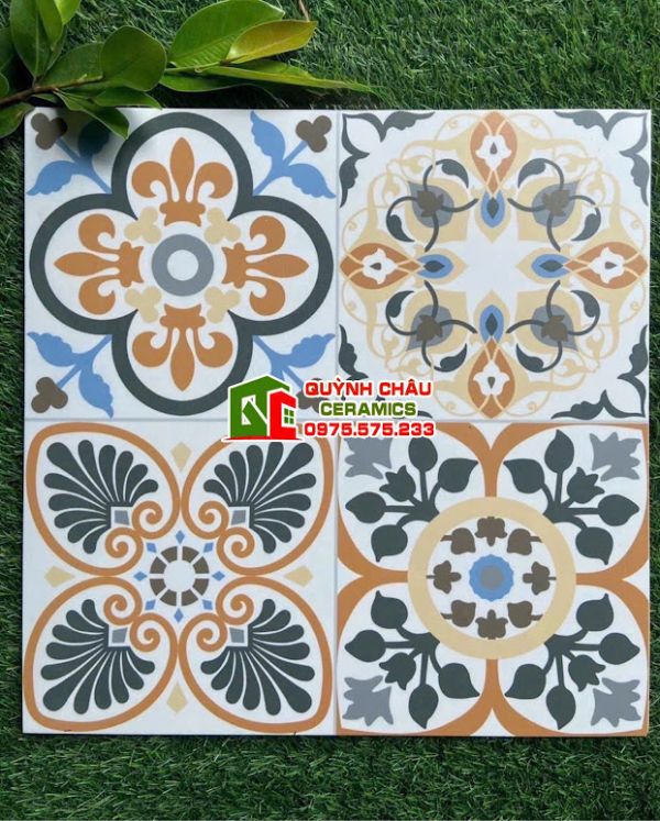 Gạch bông 40x40 mix hoa văn đẹp mê ly Gạch bông 40x40 mix hoa văn đẹp mê ly
