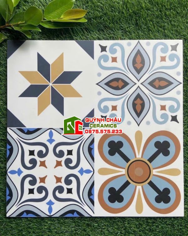 Gạch bông 40x40 mix hoa văn tạo điểm nhấn độc đáo Gạch bông 40x40 mix hoa văn tạo điểm nhấn độc đáo