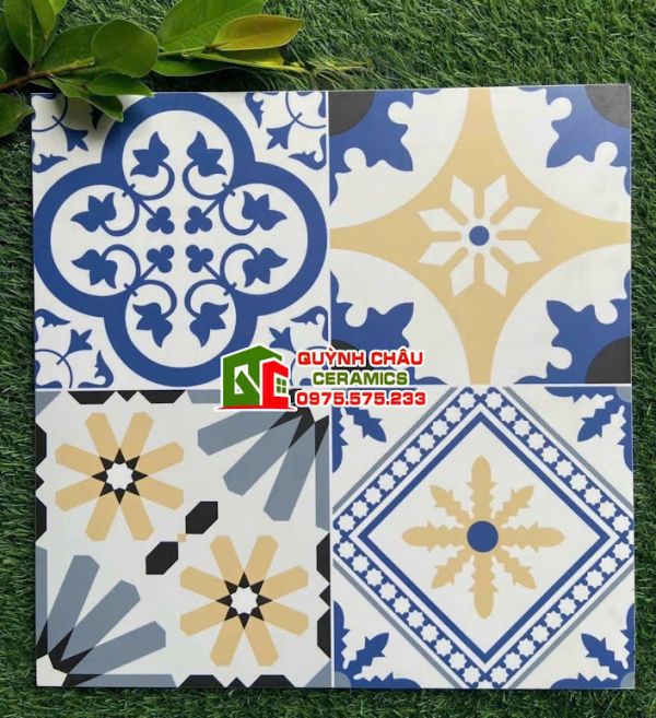 Gạch bông 40x40 phong cách mix hoa văn độc đáo Gạch bông 40x40 phong cách mix hoa văn độc đáo