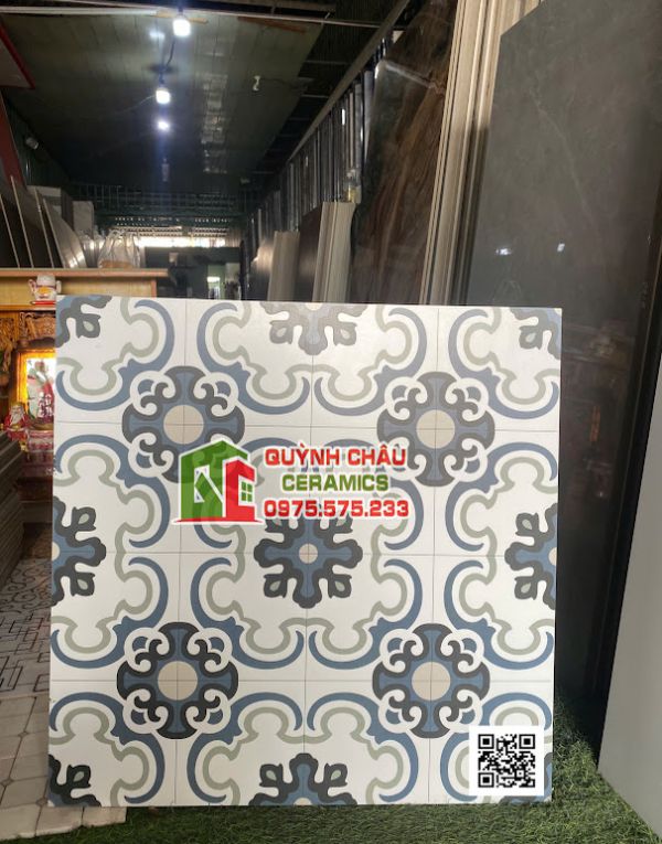 Gạch bông 60x60cm ốp lát trang trí nhà đẹp Gạch bông 60x60cm ốp lát trang trí nhà đẹp