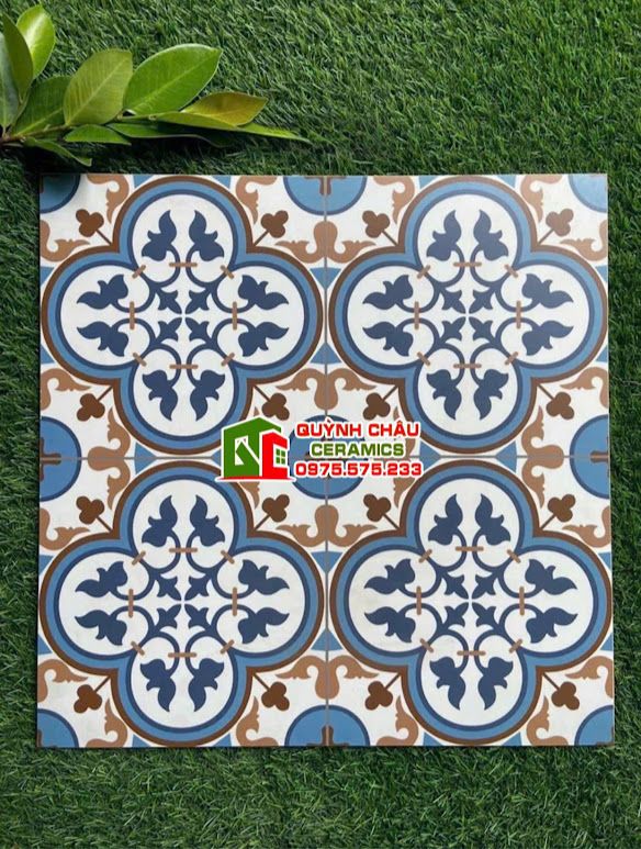 Gạch bông granite 40x40 cổ điển cho không gian xưa Gạch bông granite 40x40 cổ điển cho không gian xưa