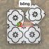 Gạch bông lát nền hình hoa mai 30x30 cm