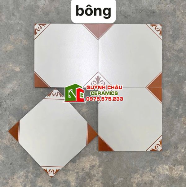 Gạch bông lát nền phòng khách 30x30 cm Gạch bông lát nền phòng khách 30x30 cm
