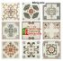 Gạch bông mix trộn hỗn hợp hoa văn 20x20 cm