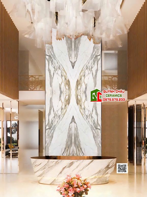 Gạch đá khổ lớn 160x320 vân đá đối xứng nhân tạo Gạch đá khổ lớn 160x320 vân đá đối xứng nhân tạo