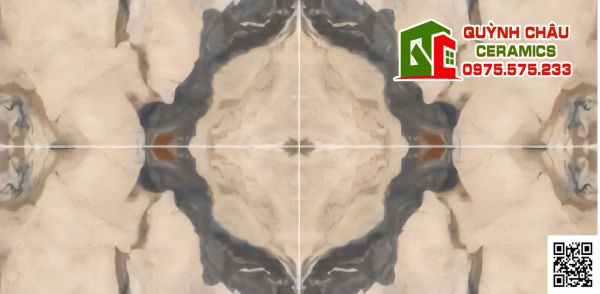 Gạch đối xứng vân đá 120x240cm trung quốc