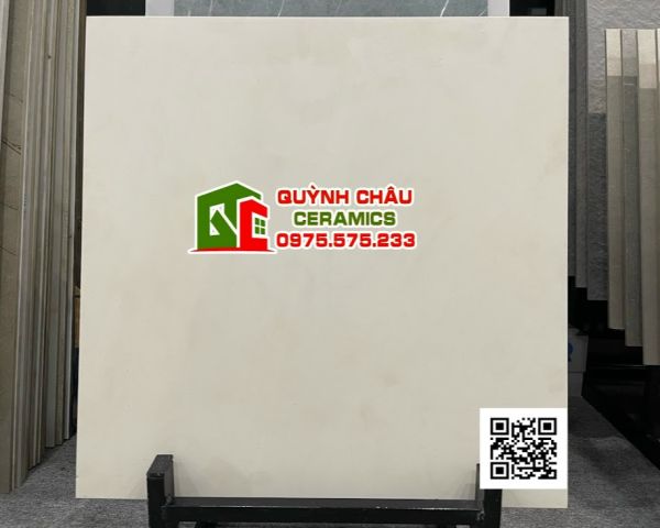 Gạch Italia 60x60 mờ kem đá đồng chất cao cấp