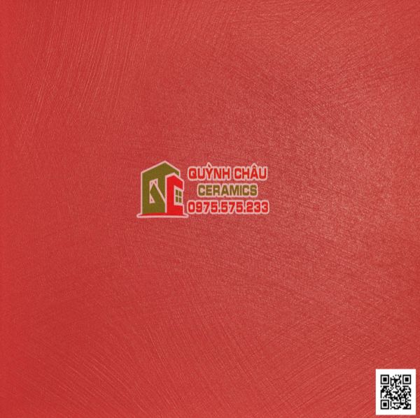 Gạch Italia 60x60 mờ màu đỏ xước ánh kim tuyến cao cấp