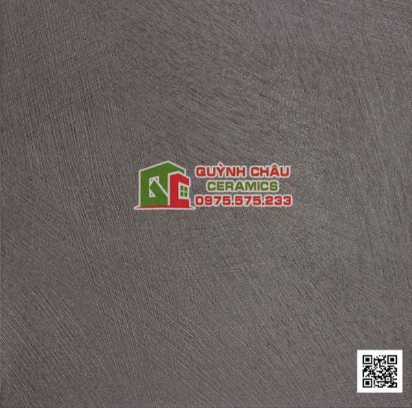 Gạch Italia 60x60 mờ vân xước xám nâu cao cấp