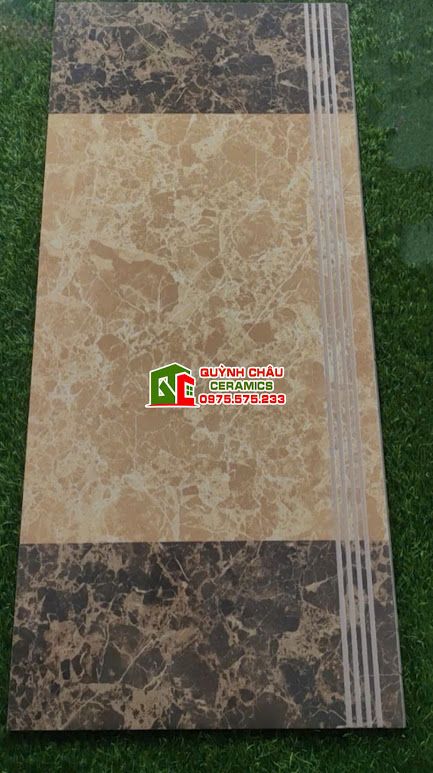 Gạch lát cầu thang 47x100 nâu be vân đá Gạch lát cầu thang 47x100 nâu be vân đá
