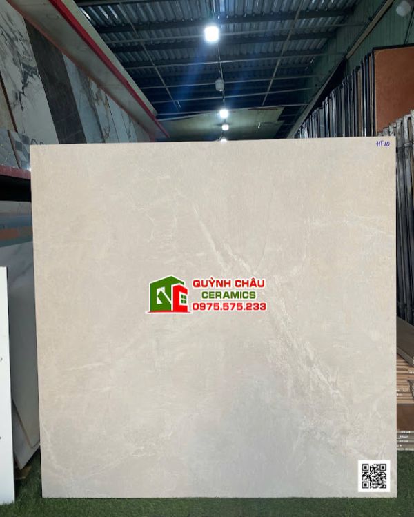 Gạch lát nền 120x120 Á Mỹ mờ xám vân nối đối vân đá cao cấp