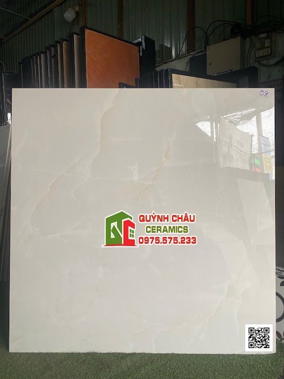 Gạch lát nền 120x120 màu kem hồng vân ngọc onyx  Gạch lát nền 120x120 màu kem hồng vân ngọc onyx