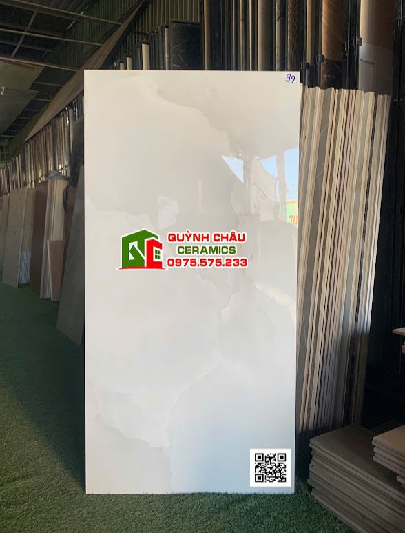 Gạch lát nền 60x120 xám nhạt vân ngọc onyx