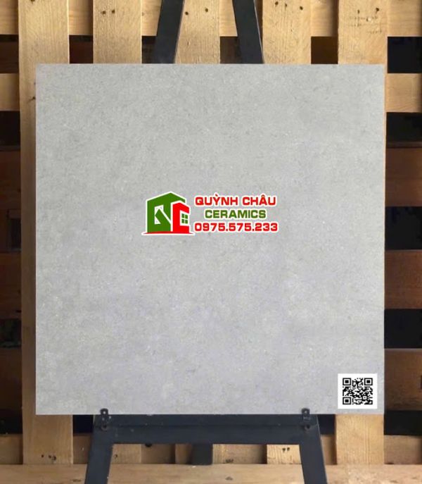 Gạch lát nền 60x60 xám xi măng mờ hiệu ứng                Gạch lát nền 60x60 xám xi măng mờ hiệu ứng