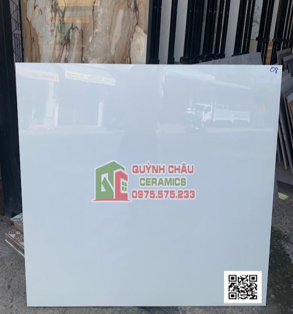 Gạch lát nền ấn độ 100x100 trắng tinh men trơn bóng kiếng Gạch lát nền ấn độ 100x100 trắng tinh men trơn bóng kiếng