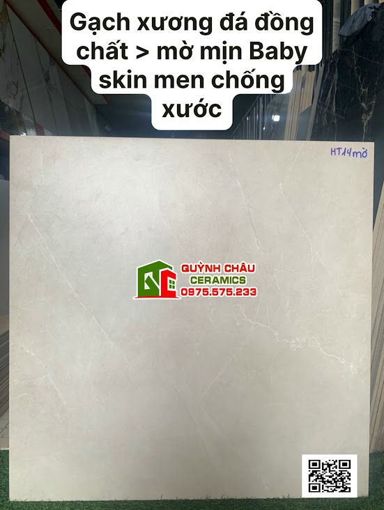 Gạch lát nền trung quốc 80x80 baby skin xám kem mờ mịn đá đồng chất cao cấp Gạch lát nền trung quốc 80x80 baby skin xám kem mờ mịn đá đồng chất cao cấp