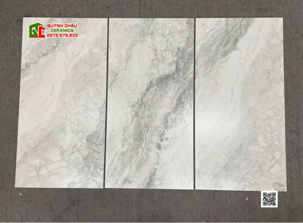 Gạch Malaysia 60x120 mờ mịn Baby Skin xám kem vân đá