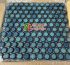 Gạch mosaic chấm bi tròn màu xanh rêu