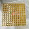 Gạch mosaic men rạn màu vàng viên nhỏ Gạch mosaic men rạn màu vàng viên nhỏ