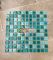 Gạch mosaic men rạn vuông nhỏ xanh ngọc Gạch mosaic men rạn vuông nhỏ xanh ngọc