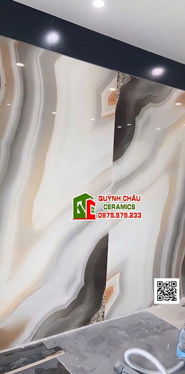 Gạch nhập khẩu 120x240 vân đá đối xứng trung quốc