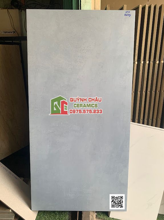 Gạch ốp lát 80x160 baby skin bóng mờ xanh xám Gạch ốp lát 80x160 baby skin bóng mờ xanh xám