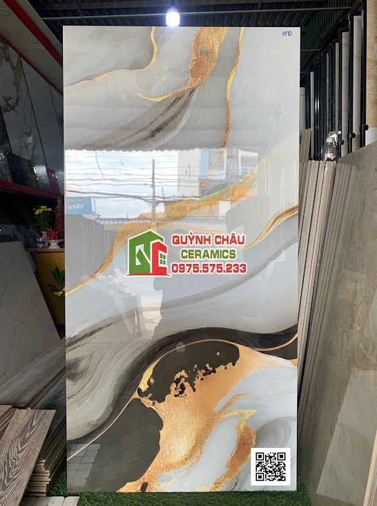 Gạch ốp lát ấn độ 80x160 đá đen vàng vân sóng độc đáo siêu bóng Gạch ốp lát ấn độ 80x160 đá đen vàng vân sóng độc đáo siêu bóng