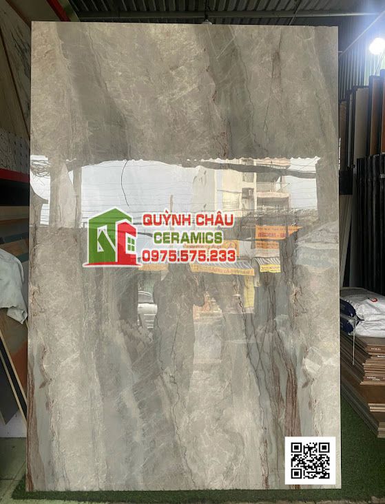 Gạch ốp lát khổ lớn ấn độ 120x180 màu xanh sóng biển màu xám xanh nhạt Ocean ware light Green bóng kiếng Gạch ốp lát khổ lớn ấn độ 120x180 màu xanh sóng biển màu xám xanh nhạt Ocean ware light Green bóng kiếng