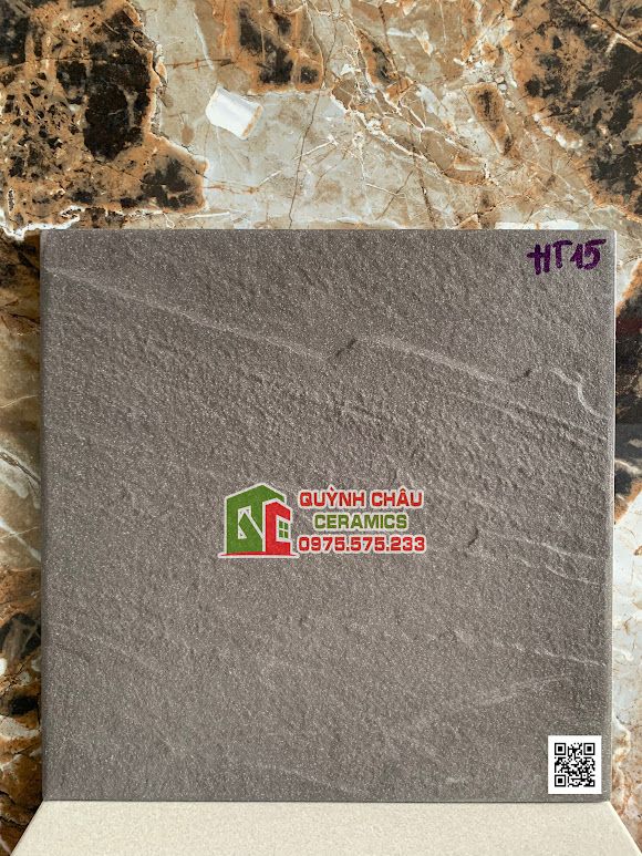 Gạch taicera 30x30 màu xám nhám sần chống trơn Gạch taicera 30x30 màu xám nhám sần chống trơn