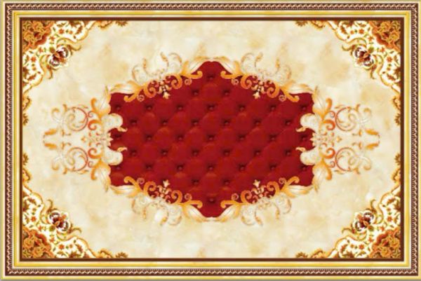 Gạch thảm kim tuyến phong cách hoàng gia