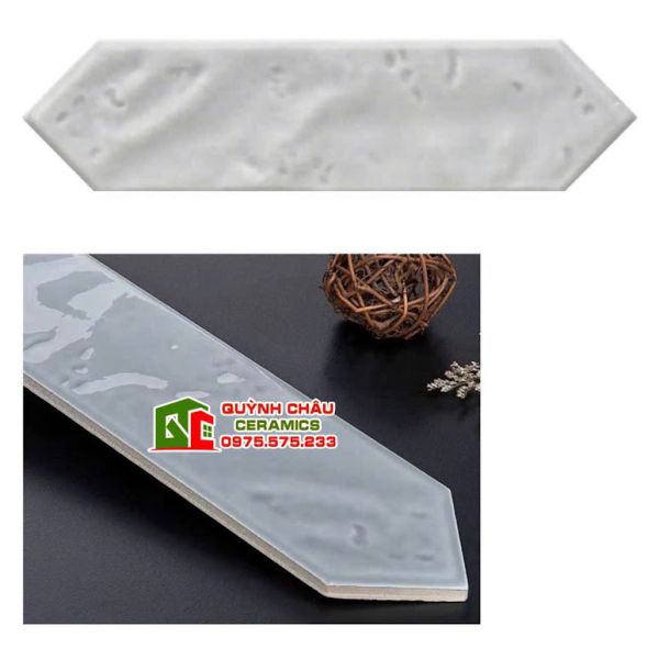 Gạch thẻ mũi tên gợn sóng màu xám nhạt Gạch thẻ mũi tên gợn sóng màu xám nhạt