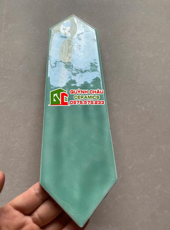 Gạch thẻ mũi tên màu xanh gợn sóng Gạch thẻ mũi tên màu xanh gợn sóng